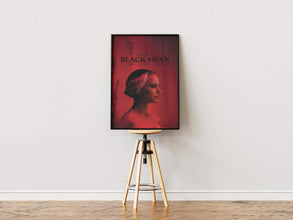 Black Swan Poster, Gift for Her, Natalie Portman, Mila Kunis, Vincent Cassel, Home Decor, Printable Wall Art, Minimalist Film Poster 1878365862