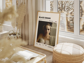Black Swan Poster, Natalie Portman as Black Swan Print, Darren Aronofsky Film Black Swan Alternative Poster, Movie Wall Art Idea 4311784602