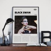 Black Swan, Darren Aronofsky, Retro Movie Poster, Custom Movie Poster 4421166579