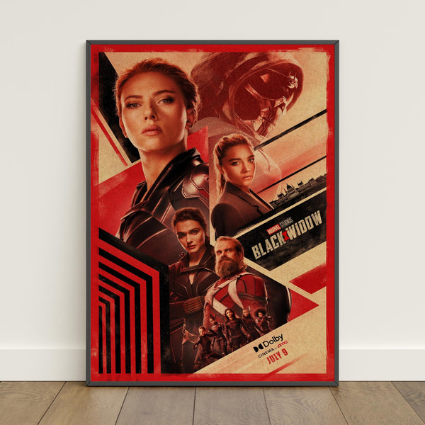 Black Widow Poster  Retro Print  Wall Art  Home Decor  Gift Poster  Movie Poster 1829368781 - Copy (4)