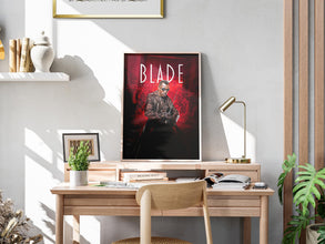Blade Poster, Printable Wall Art, Movie Lovers Gift, Home Decor, Retro Poster, Stephen Norrington, Wesley Snipes, Gift for Him, Wall Art 1878967120