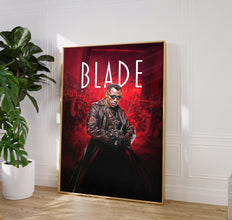 Blade Poster, Printable Wall Art, Movie Lovers Gift, Home Decor, Retro Poster, Stephen Norrington, Wesley Snipes, Gift for Him, Wall Art 1878967120