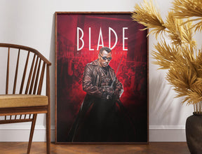 Blade Poster, Printable Wall Art, Movie Lovers Gift, Home Decor, Retro Poster, Stephen Norrington, Wesley Snipes, Gift for Him, Wall Art 1878967120