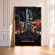Blade Runner--Movie Poster,High Quality Canvas Print, Wall Art, Room Decor, Art Poster For Gift Unframed 1808692991