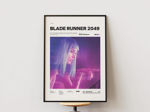 Blade Runner 2049 Poster, Ana de Armas Poster in Blade Runner, Sci-Fi Drama Movie Print, Denis Villeneuve Film Print, Movie Wall Decor 4308476863