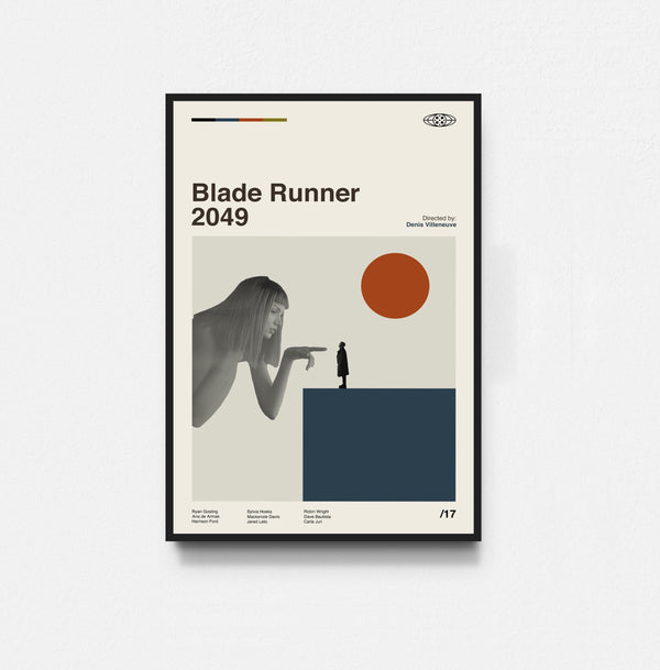 Blade Runner 2049 Poster, Movie Poster, Midcentury Art, Minimalist Art, Retro Poster, Vintage Poster, Home Decor 1813151407