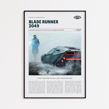 Blade Runner 2049, Denis Villeneuve, Retro Movie Poster, Custom Movie Poster 4421170154