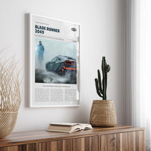 Blade Runner 2049, Denis Villeneuve, Retro Movie Poster, Custom Movie Poster 4421170154