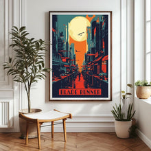 Blade Runner Poster, Cyberpunk Wall Art, Futuristic Movie Print, Sci-Fi Minimalist Design, Neon Aesthetic Decor, Dystopian Art Poster 1845966464