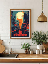 Blade Runner Poster, Cyberpunk Wall Art, Futuristic Movie Print, Sci-Fi Minimalist Design, Neon Aesthetic Decor, Dystopian Art Poster 1845966464