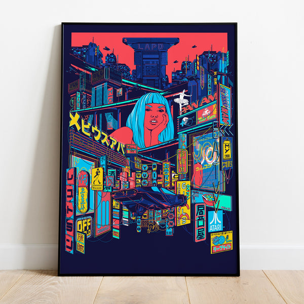 Blade Runner Poster, Movie Print, Wall Art, Gift for Film Fans 1747376115 - Copy