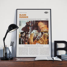 Blade Runner, Ridley Scott, Retro Movie Poster, Custom Movie Poster 4421165389