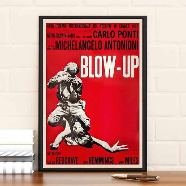 Blow Up Movie Poster, Limited Edition Collectibl Room Decor, Home Decor, Wall art, Gifts for him 1809328774