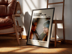 Blue Is the Warmest Color Fim Poster, Adèle Exarchopoulos and Léa Seydoux Poster, Alternative Movie Poster, Blue Is the Warmest Color Print 1889513293