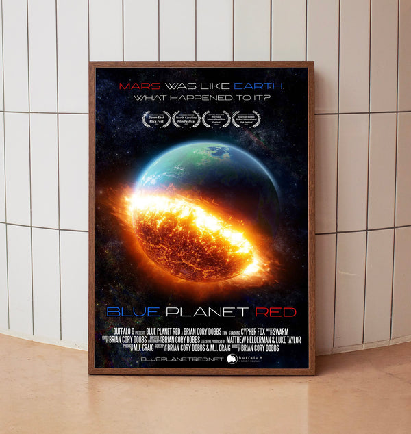 Blue Planet Red 2025 Poster Art Print Movie Posters TV Posters Gift for Movie lovers
