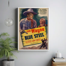 Blue Steel 1934Poster Art Print Movie Posters Gift for Movie lovers