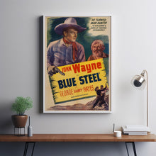 Blue Steel 1934Poster Art Print Movie Posters Gift for Movie lovers