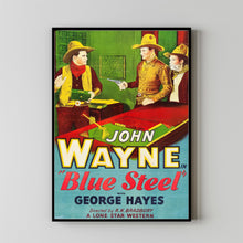 Blue Steel 1934Poster Art Print Movie Posters Gift for Movie lovers 1
