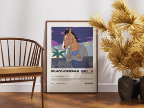BoJack Horseman Poster, Animated TV Series Art Print 4385602380