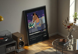 BoJack Horseman Poster, Animated TV Series Art Print 4385602380