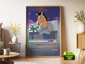 BoJack Horseman Poster, Animated TV Series Art Print 4385602380