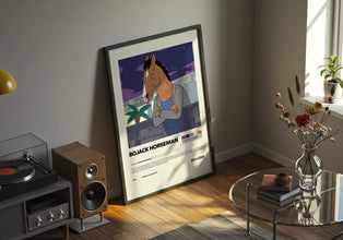 BoJack Horseman Poster, Animated TV Series Art Print 4385602380