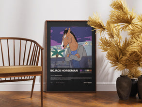 BoJack Horseman Poster, Animated TV Series Art Print 4385602380