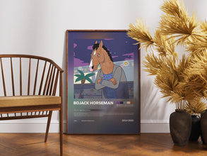 BoJack Horseman Poster, Animated TV Series Art Print 4385602380