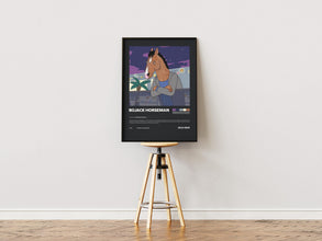 BoJack Horseman Poster, Animated TV Series Art Print 4385602380