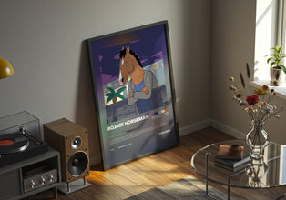 BoJack Horseman Poster, Animated TV Series Art Print 4385602380