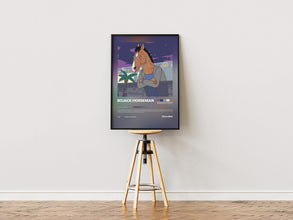 BoJack Horseman Poster, Animated TV Series Art Print 4385602380