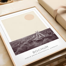 Bochum Poster Print, Bochum Travel Poster, Bochum Minimalistic Wall Art, Bochum, North Rhine-Westphalia, Germany 1882436865