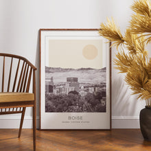 Boise Poster Print, Boise Travel Poster, Boise Minimalistic Wall Art, Boise, Idaho, United States 1868248470