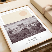 Boise Poster Print, Boise Travel Poster, Boise Minimalistic Wall Art, Boise, Idaho, United States 1868248470