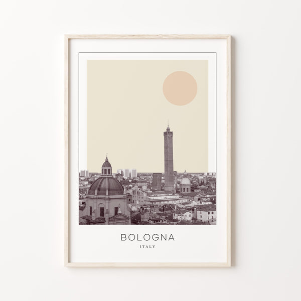 Bologna Poster Print, Bologna Travel Poster, Bologna Minimalistic Wall Art, Bologna, Italy 1882437879