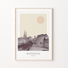Bordeaux Poster Print, Bordeaux Travel Poster, Bordeaux Minimalistic Wall Art, Bordeaux, France 1882436833