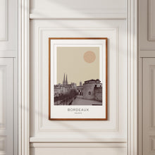 Bordeaux Poster Print, Bordeaux Travel Poster, Bordeaux Minimalistic Wall Art, Bordeaux, France 1882436833