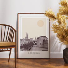 Bordeaux Poster Print, Bordeaux Travel Poster, Bordeaux Minimalistic Wall Art, Bordeaux, France 1882436833