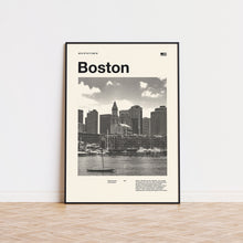 Boston Art Print  Boston Poster  Boston Wall Art  Mid Century Poster  Travel Print Art  Massachusetts  Vintage Poster 1572674332