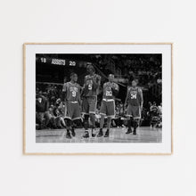 Boston Celtics 2008 Poster, Atlantic Group, Black and White Wall Art,Vintage Wall Art, Photograph Prints, Basketball Gift, NBA Fans 1778403325