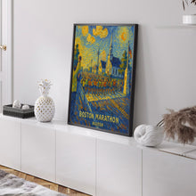 Boston Marathon Start Line Poster – Historic Hopkinton, Iconic Race, Vintage Running Art Print, marathon world major