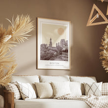 Boston Poster Print, Boston Travel Poster, Boston Minimalistic Wall Art, Boston, Massachusetts, United States 1868248500