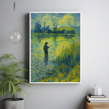Boy Fishing Vintage Sketch Download,  Wall Art for Boys Room, Antique Nursery Print, Man Cave Print