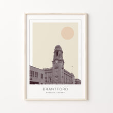 Brantford Poster Print, Brantford Travel Poster, Brantford Minimalistic Wall Art, Brantford, Ontario, Canada 1868247866