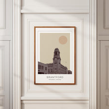 Brantford Poster Print, Brantford Travel Poster, Brantford Minimalistic Wall Art, Brantford, Ontario, Canada 1868247866