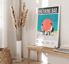 Breaking Bad TV Show Poster, Minimalist Movie Art Print 1488672680