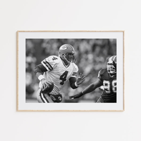Brett Favre , Green Bay Packers, Fan Poster, Black and White Wall Art, Sport Poster, Photograph Prints,American Football Gift, Sport Decor 1828229513