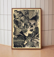 Bride of Frankenstein 1935Poster Art Print Movie Posters Gift for Movie lovers 1