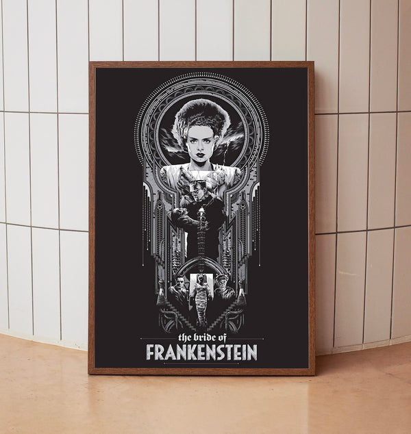 Bride of Frankenstein 1935Poster Art Print Movie Posters Gift for Movie lovers 11