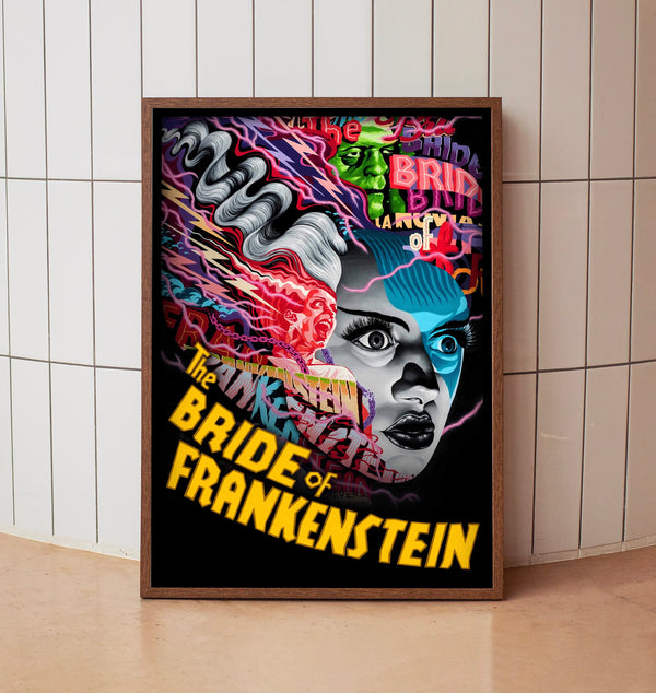 Bride of Frankenstein 1935Poster Art Print Movie Posters Gift for Movie lovers 13